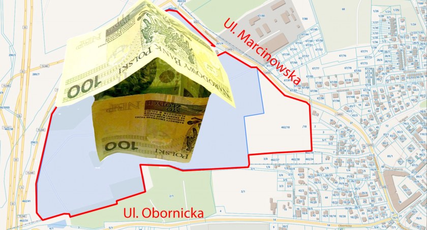 Trzebnicka. Działki, które zostaną przekształcone na budowlane