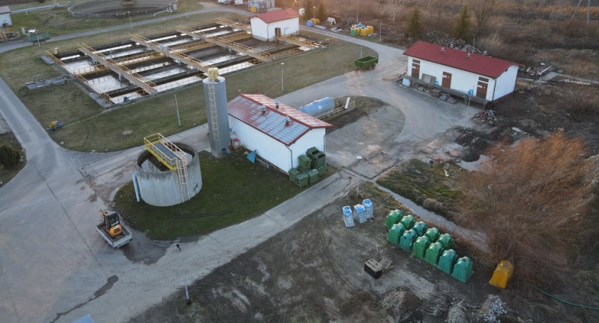 Trzebnica - Ergo. Na zdjęci oczyszczalnia ścieków i PSZOK