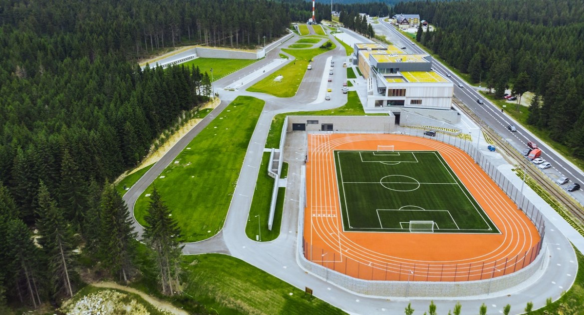 Centrum Sportu to jedyny taki obiekt w Europie. Służy profesjonalistom i amatorom