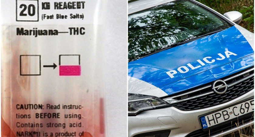 Zdjęcie: 22 latek posiadał przy sobie marihuanę.
