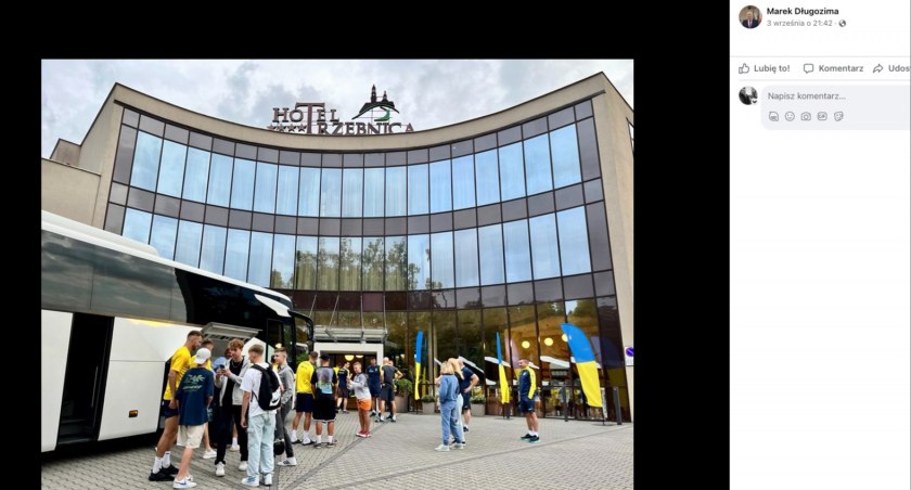 Piłkarska reprezentacja Ukrainy przyjechała do Trzebnicy