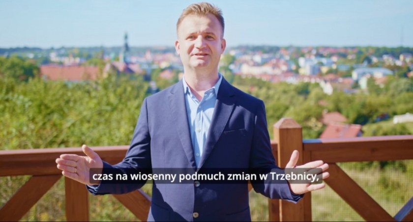 Sławomir Ćwikła będzie się ubiegał o fotel burmistrza Gminy Trzebnica