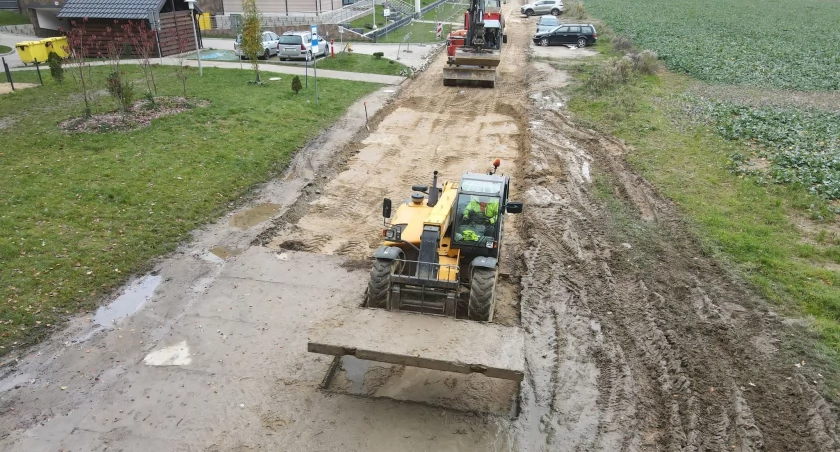 Trzebnica. Budowa ul. Zielonego Dębu