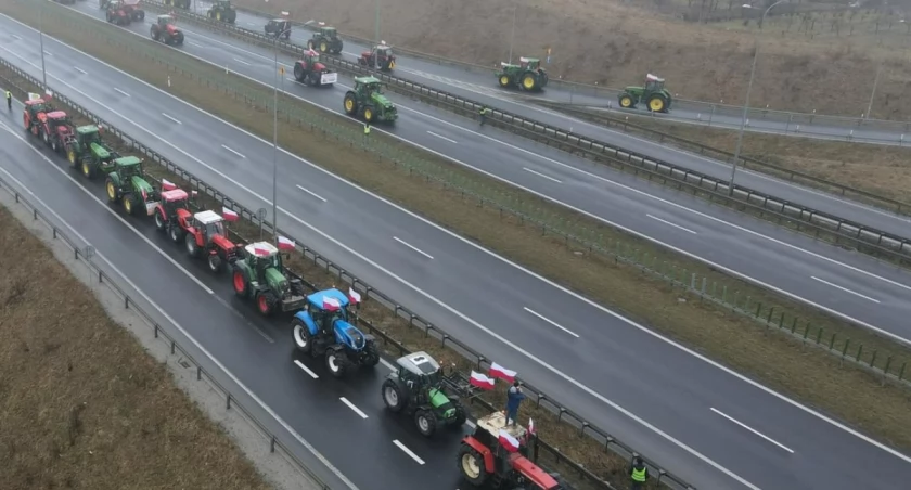 Zdjęcie z protestu w dniu 9 lutego