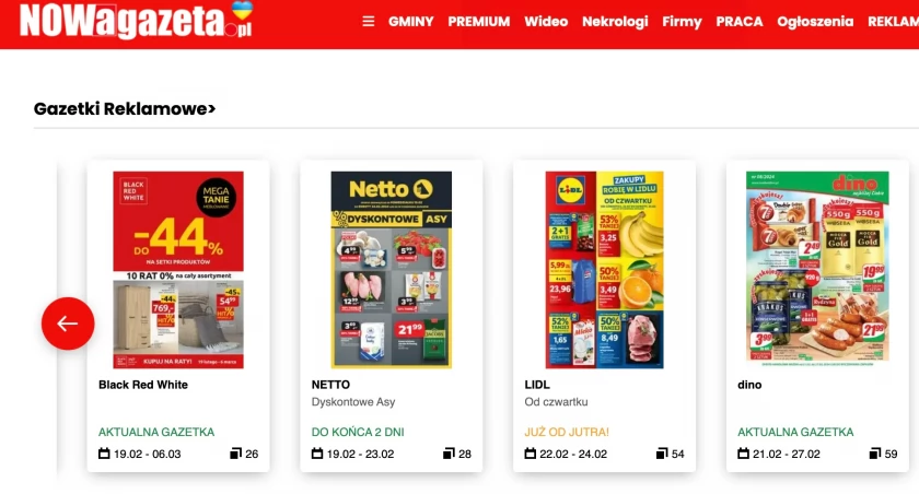 Gazetki promocyjne marketów