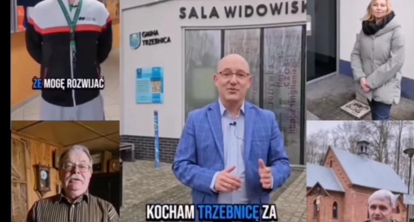 Trzebnica. Gmina publikuje filmy z radnymi, ale tylko z ugrupowania burmistrza