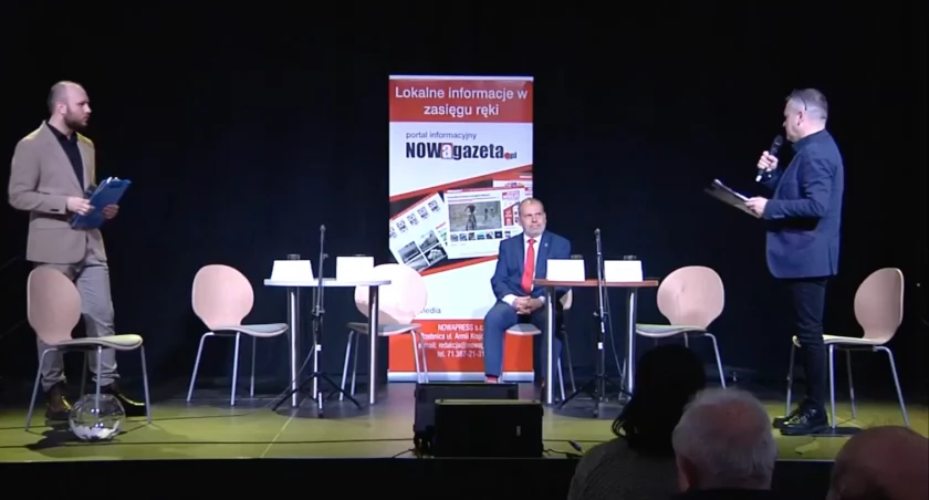 Debata w Zawoni. Grzegorz Derela kandydat na Wójta Gminy Zawonia