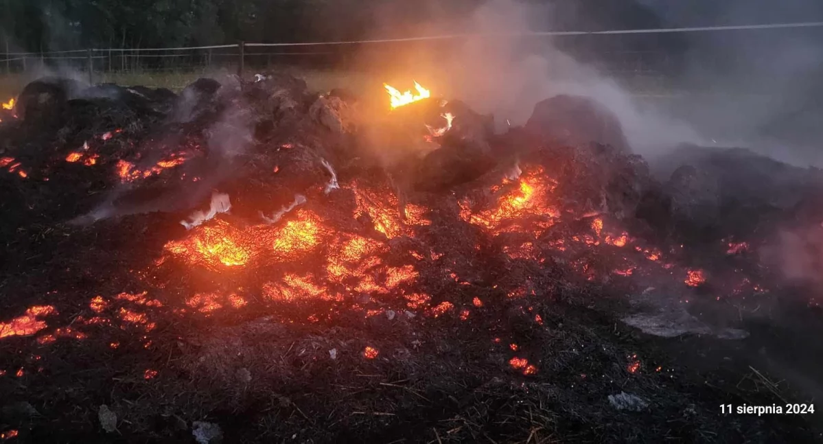 fot. FB: Ochotnicza Straż Pożarna w Bagnie