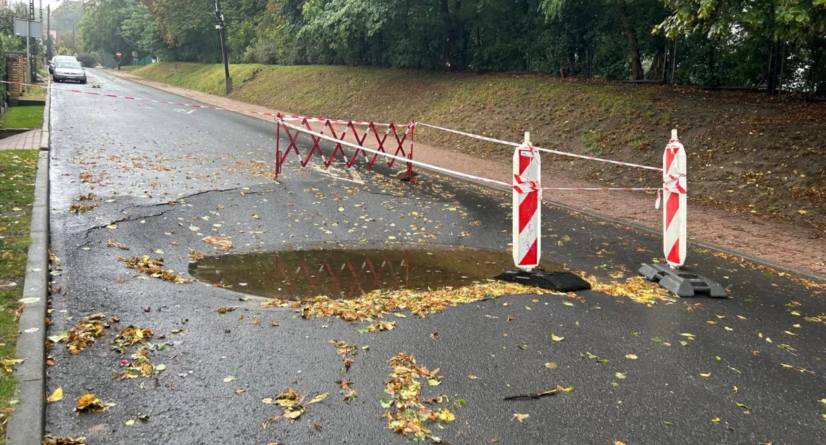 Ulica Konopnicka w Trzebnicy. Fot. nadesłane przez mieszkańca