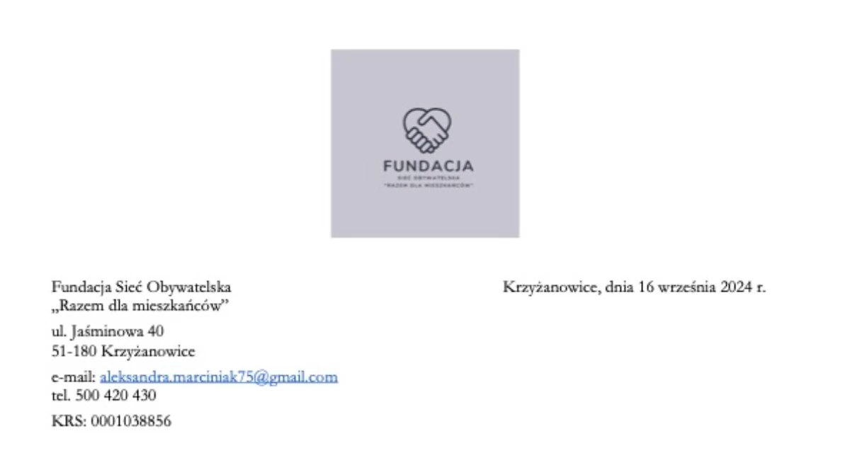 POZOSTAŁE ZDARZENIA, Mieszkańcy zaniepokojeni Fundacja wystosowała pismo wójta - zdjęcie, fotografia