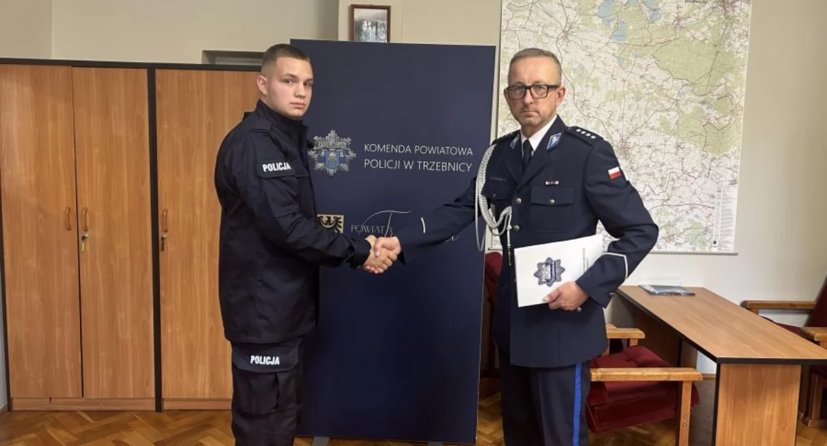 POZOSTAŁE ZDARZENIA, policjant - zdjęcie, fotografia
