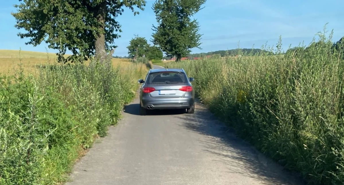 OD CZYTELNIKÓW, Dzieci drodze pędzące samochody - zdjęcie, fotografia