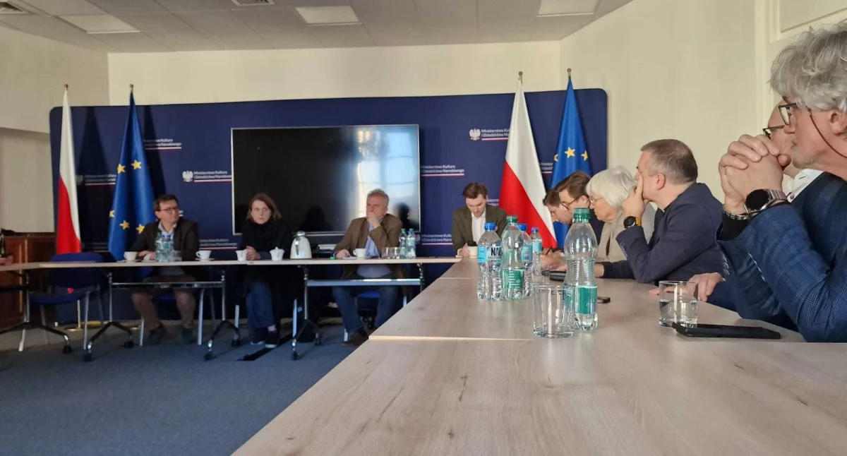 Spotkanie w Ministerstwie Kultury i Dziedzictwa Narodowego (fot. Jerzy Jurecki, Tygodnik Podhalański)