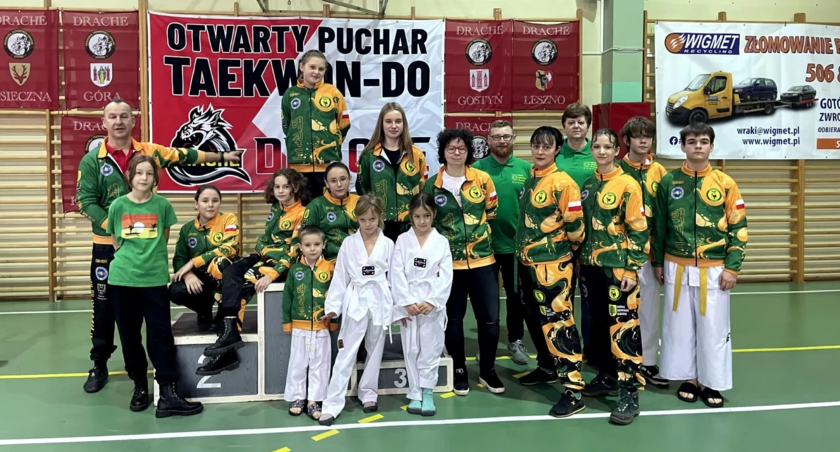 POZOSTAŁE DYSCYPLINY, Wielokrotnie podium zawodach Taekwon - zdjęcie, fotografia