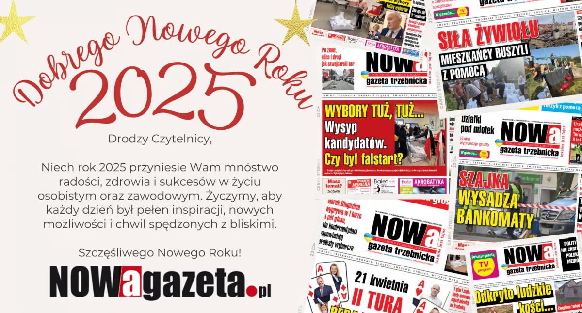 Dziękujemy, że jesteście z nami
