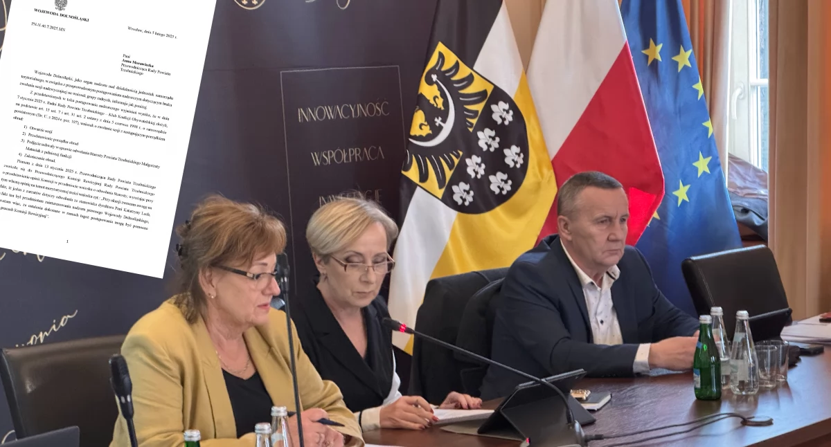 Anna Morawiecka przewodnicząca Rady Powiatu Trzebnickiego