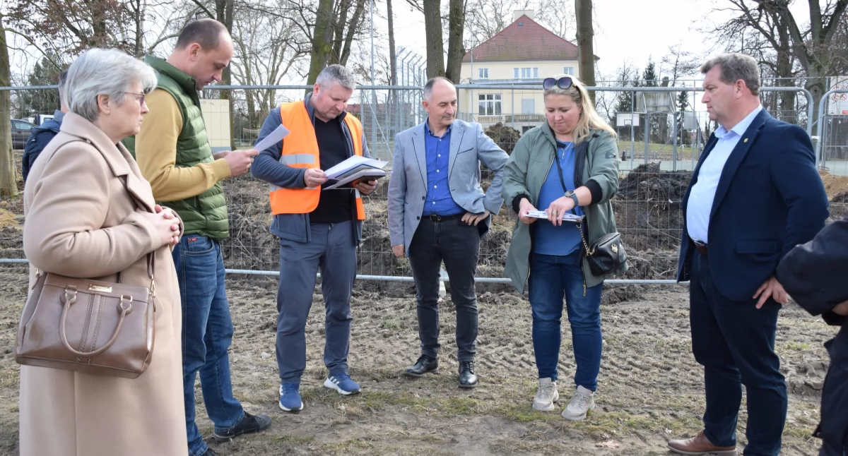 Przekazanie placu budowy przedstawicielom wykonawcy