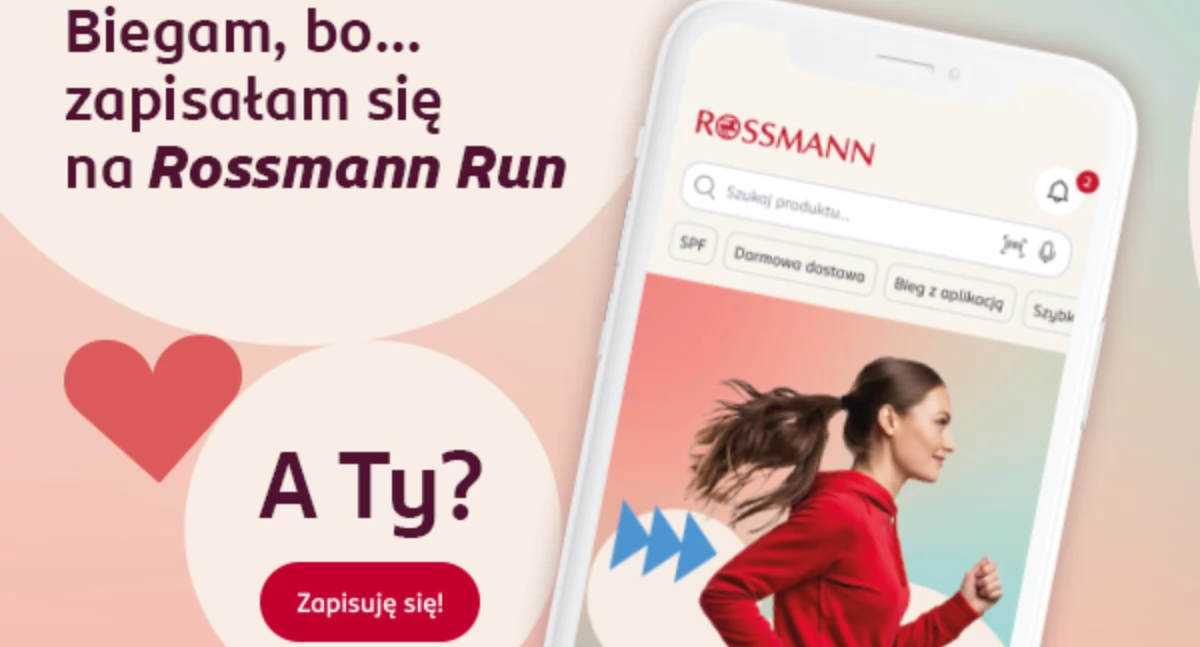 WARTO WIEDZIEĆ, Rossmann aplikacją biegaczy - zdjęcie, fotografia