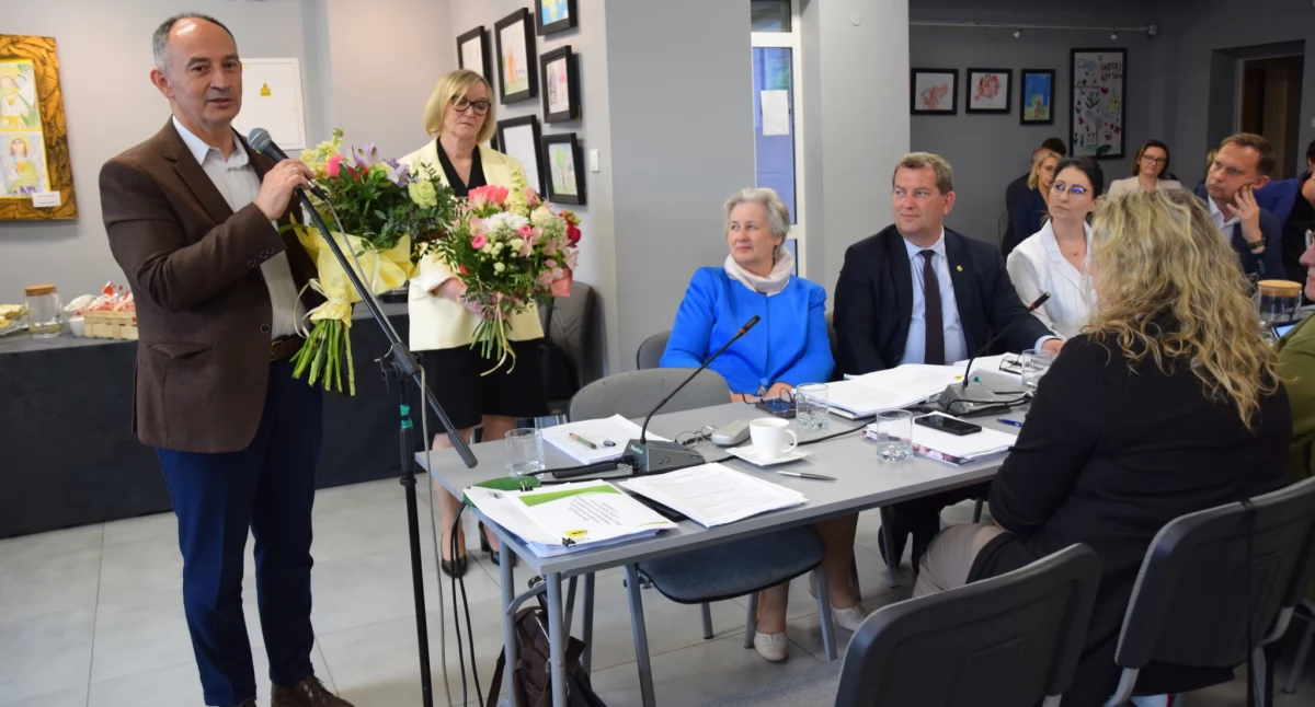 Oficjalne podziękowania Wójta Gminy oraz Skarbnik Gminy za udzielenie absolutorium i wotum zaufania