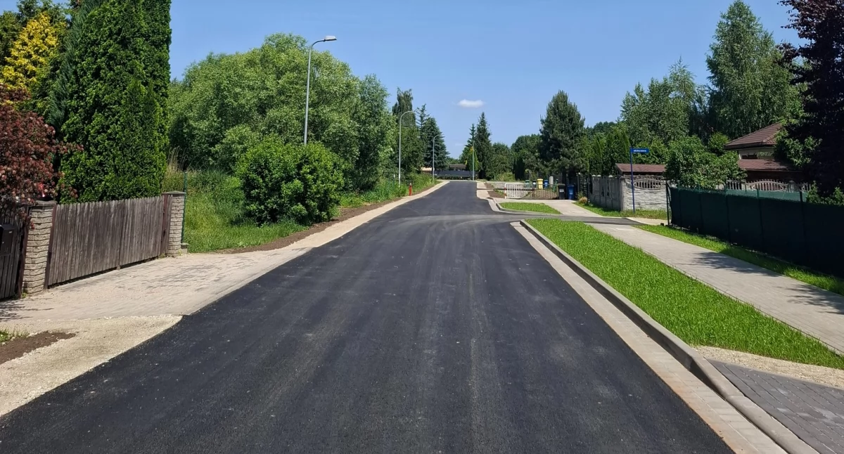 Nowa nawierzchnia ul. Kwiatowej w Szewcach