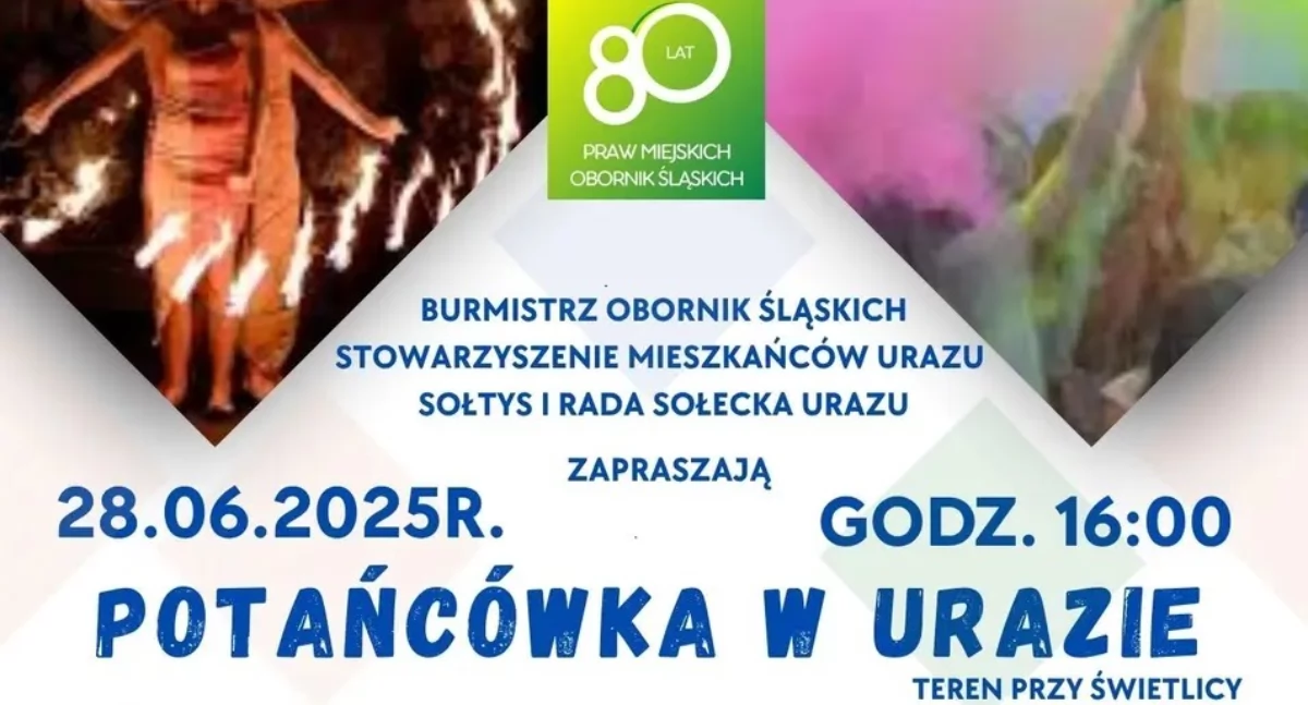 IMPREZY i FESTYNY, Kolorowa impreza Urazie - zdjęcie, fotografia