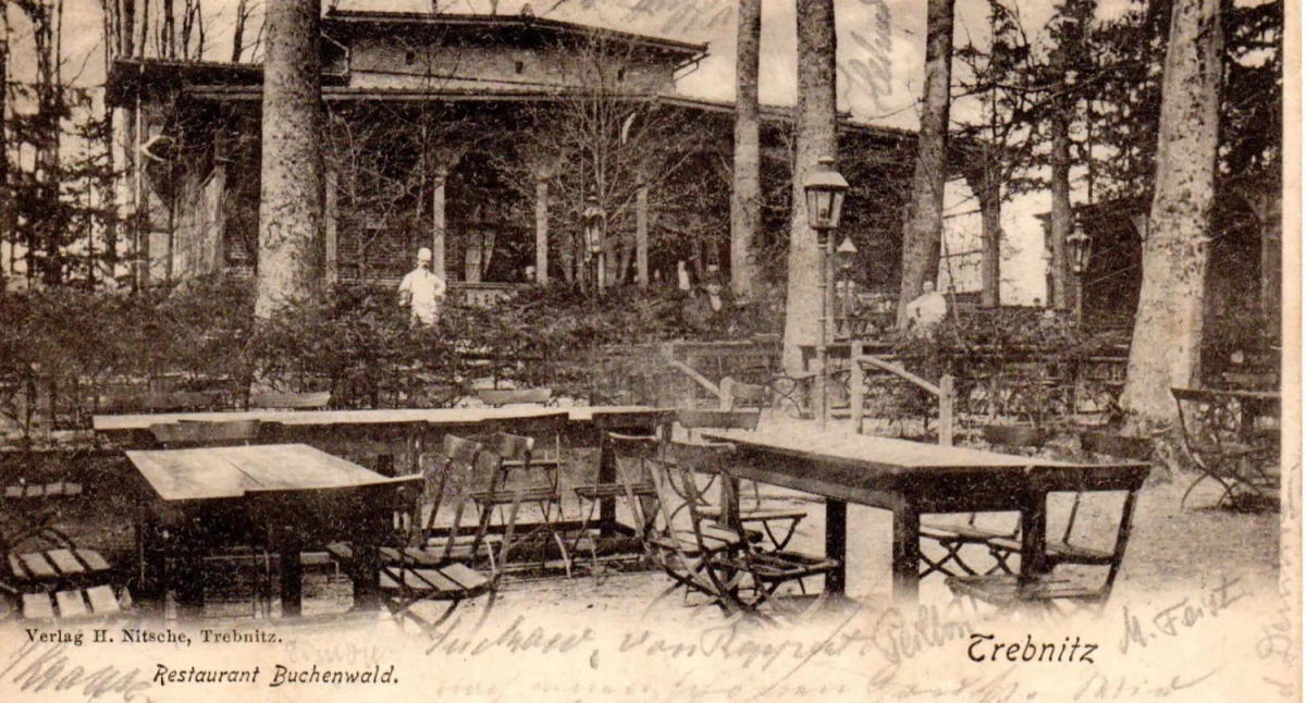 Trzebnica: Karczma Leśna, rok 1899.