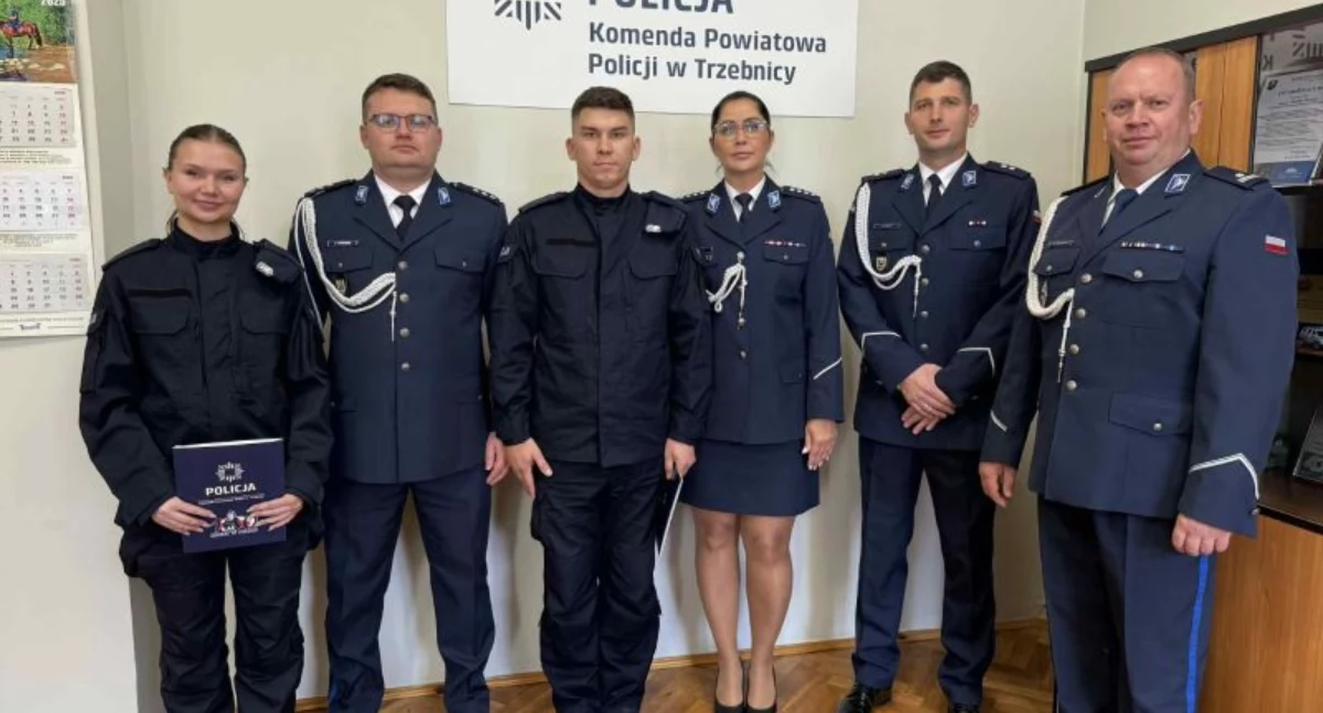 POZOSTAŁE ZDARZENIA, policjanci niedługo rozpoczną służbę - zdjęcie, fotografia