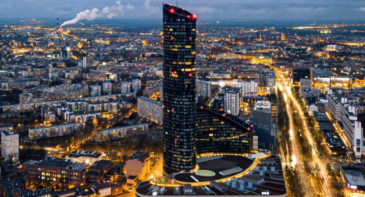 WARTO WIEDZIEĆ, Apartamenty Tower Luksusowy Nocleg Panoramą Wrocławia Apartments - zdjęcie, fotografia