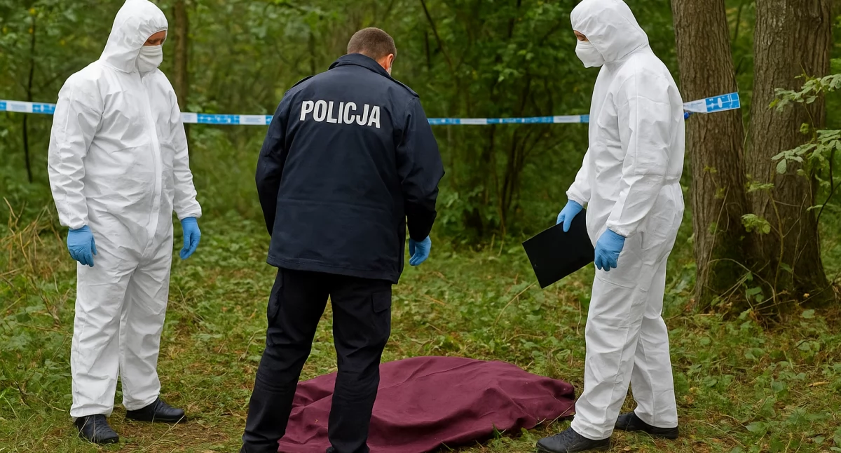 POZOSTAŁE ZDARZENIA, było morderstwo Znaleziono ludzkie szczątki - zdjęcie, fotografia