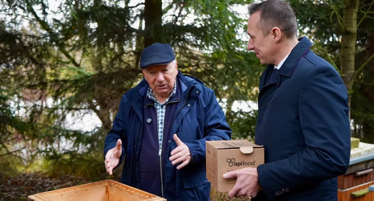 REGION, Dolny Śląsk wspiera pszczelarzy Samorząd przekazuje ciasto pszczele - zdjęcie, fotografia