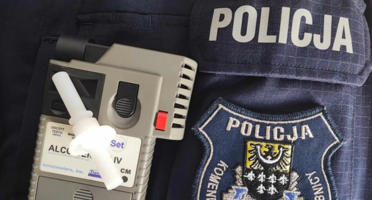 POZOSTAŁE ZDARZENIA, Jechał mając prawie promile alkoholu - zdjęcie, fotografia