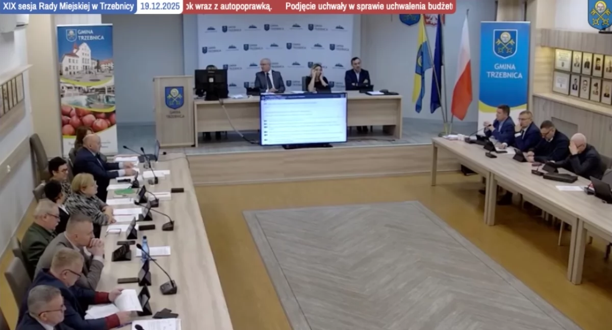 Sesja Rady Miejskiej w Trzebnicy