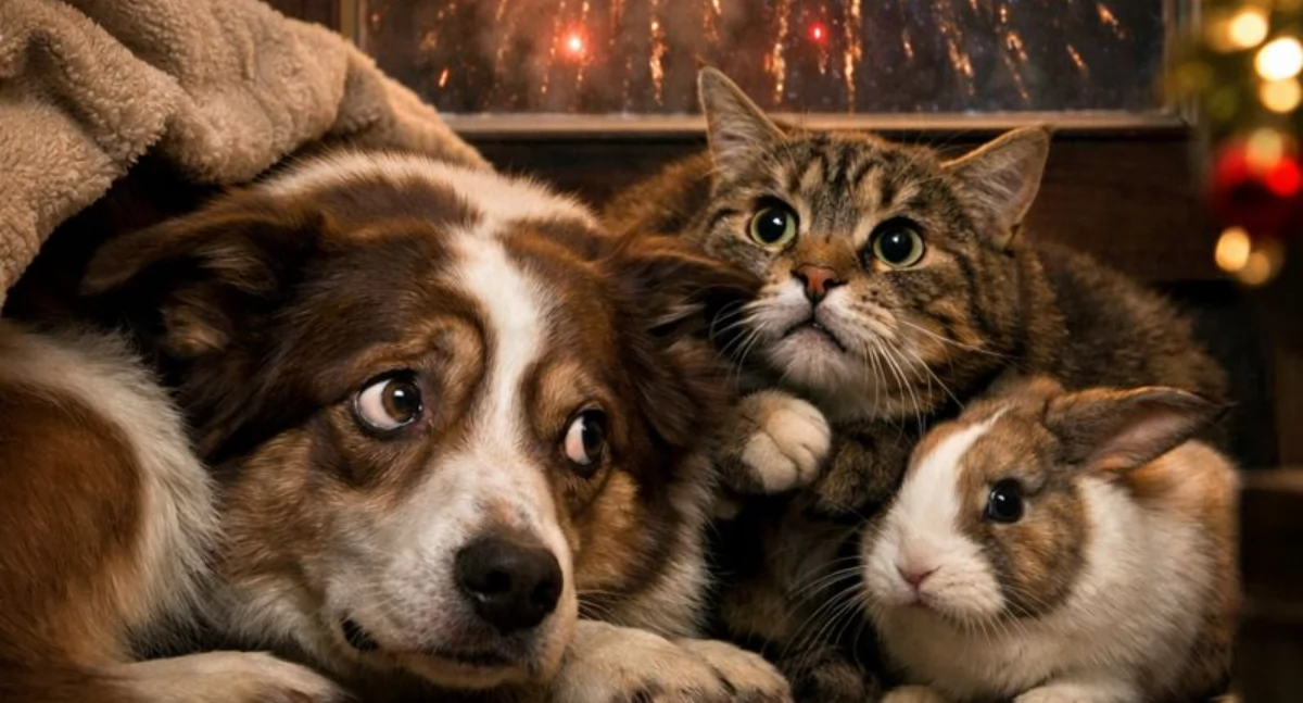 WARTO WIEDZIEĆ,  Jak pomóc zwierzętom sylwestra porady ekspertki - zdjęcie, fotografia