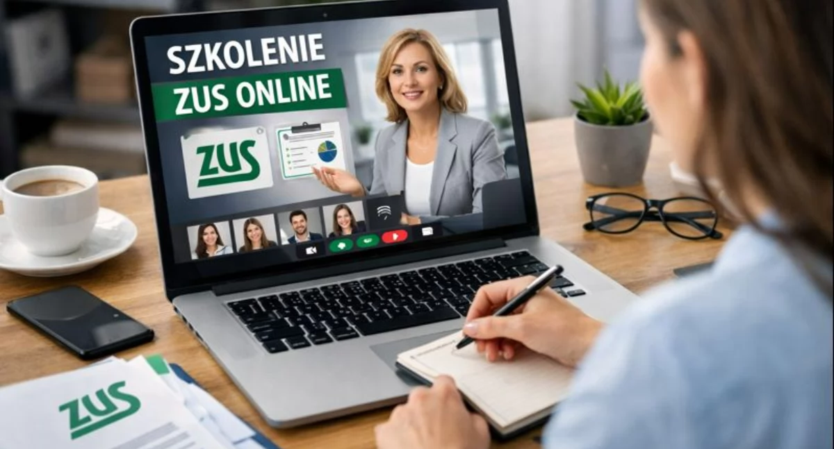ZUS INFORMUJE, Bezpłatne szkolenia online Legnicy ubezpieczenia emerytury zasiłki sprawdź szczegóły! - zdjęcie, fotografia