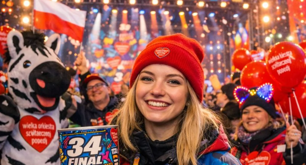 POMOC, Wielka Orkiestra Świątecznej Pomocy odliczanie finału - zdjęcie, fotografia