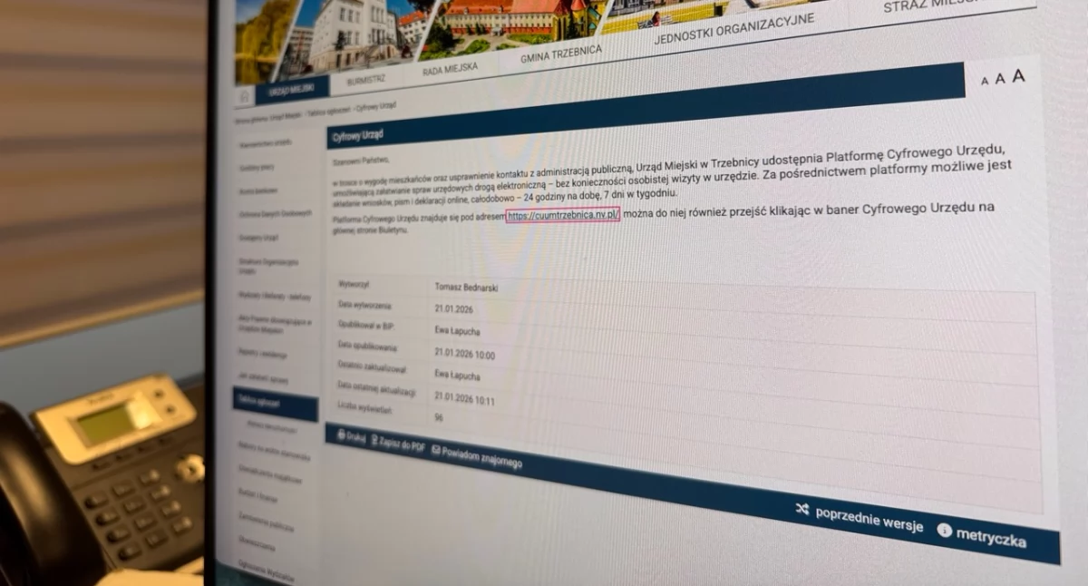 Z SAMORZĄDU, Cyfrowy Urząd ponad fikcja Radny ujawnia dokumenty - zdjęcie, fotografia