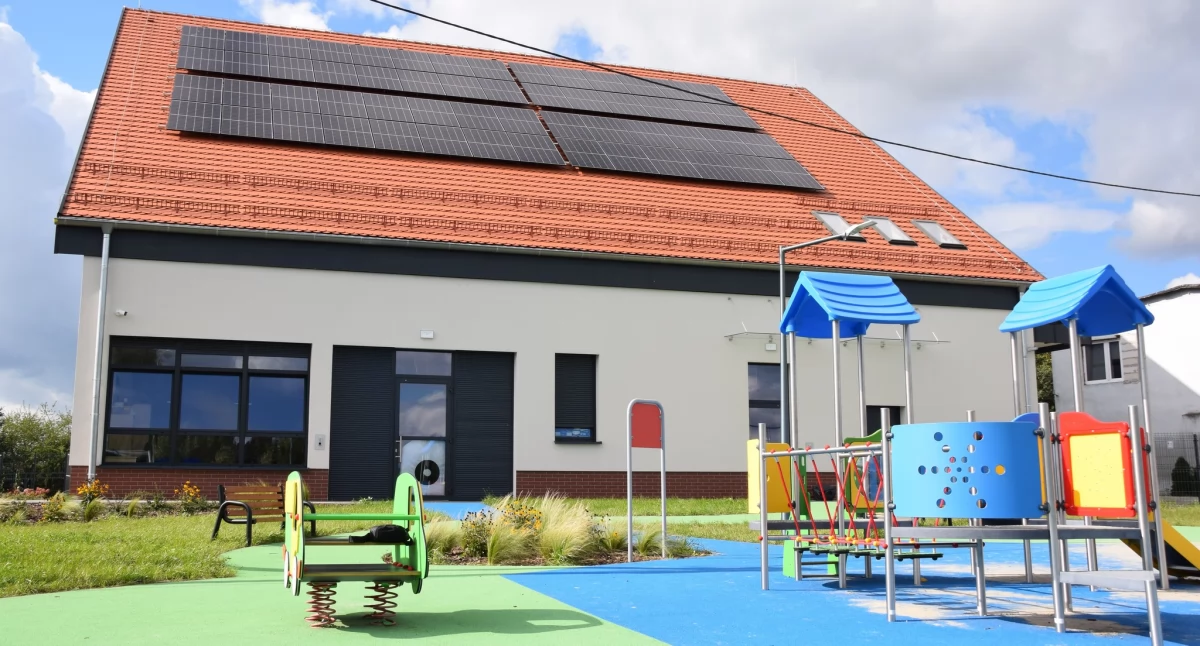 Fot. Wybudowane przedszkole wraz z oddziałem żłobkowym w Krynicznie