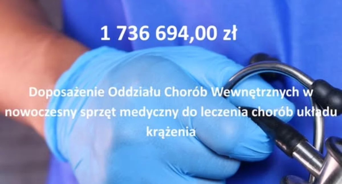 INWESTYCJE, Ponad szpitala Będzie sprzęt - zdjęcie, fotografia