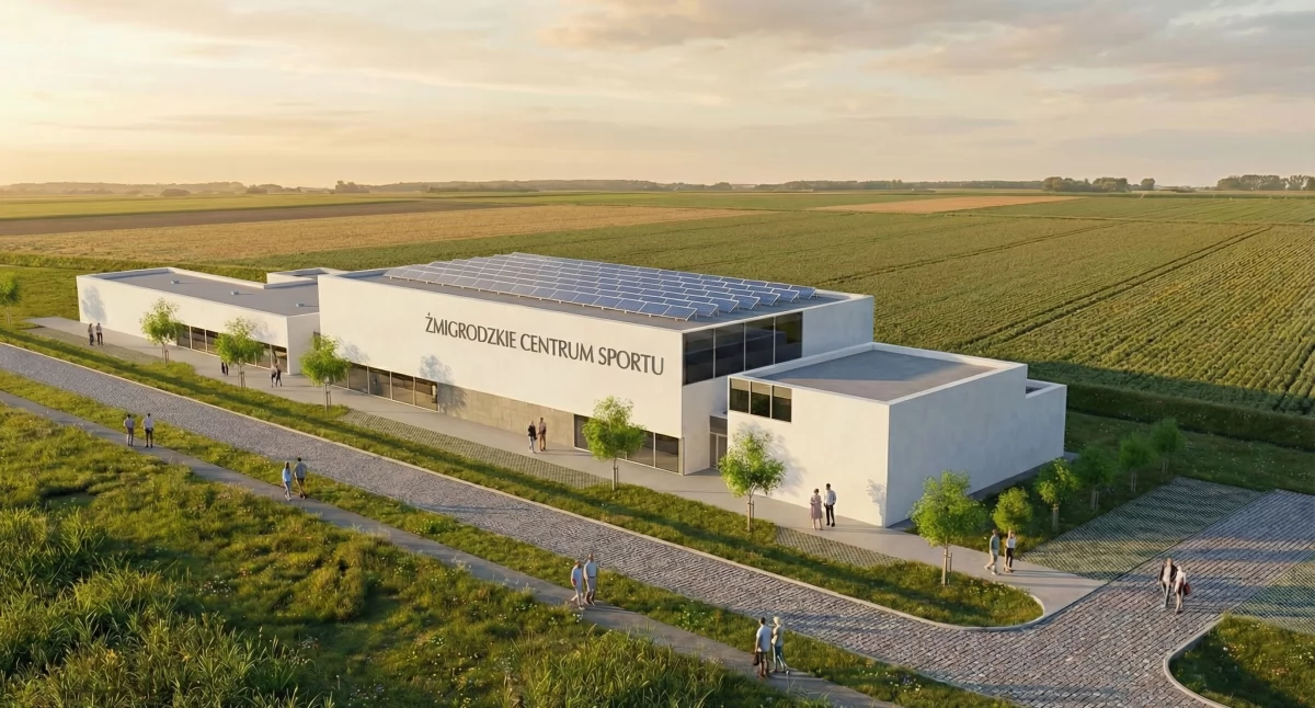 INWESTYCJE, Gmina planuje budowę dużego kompleksu sportowego - zdjęcie, fotografia
