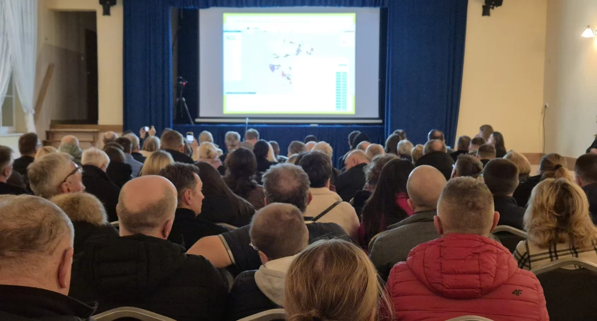 Jedno ze spotkań z mieszkańcami w ramach konsultacji dotyczących planu ogólnego