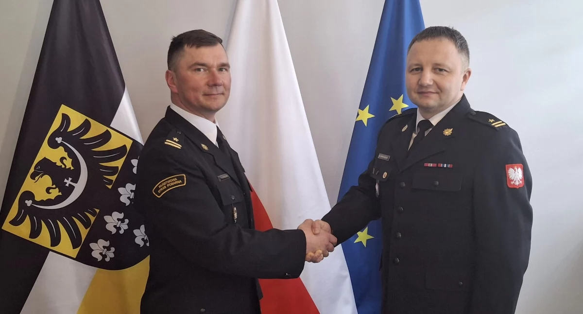 WARTO WIEDZIEĆ, Piotr Ciesielski nowym zastępcą komendanta - zdjęcie, fotografia