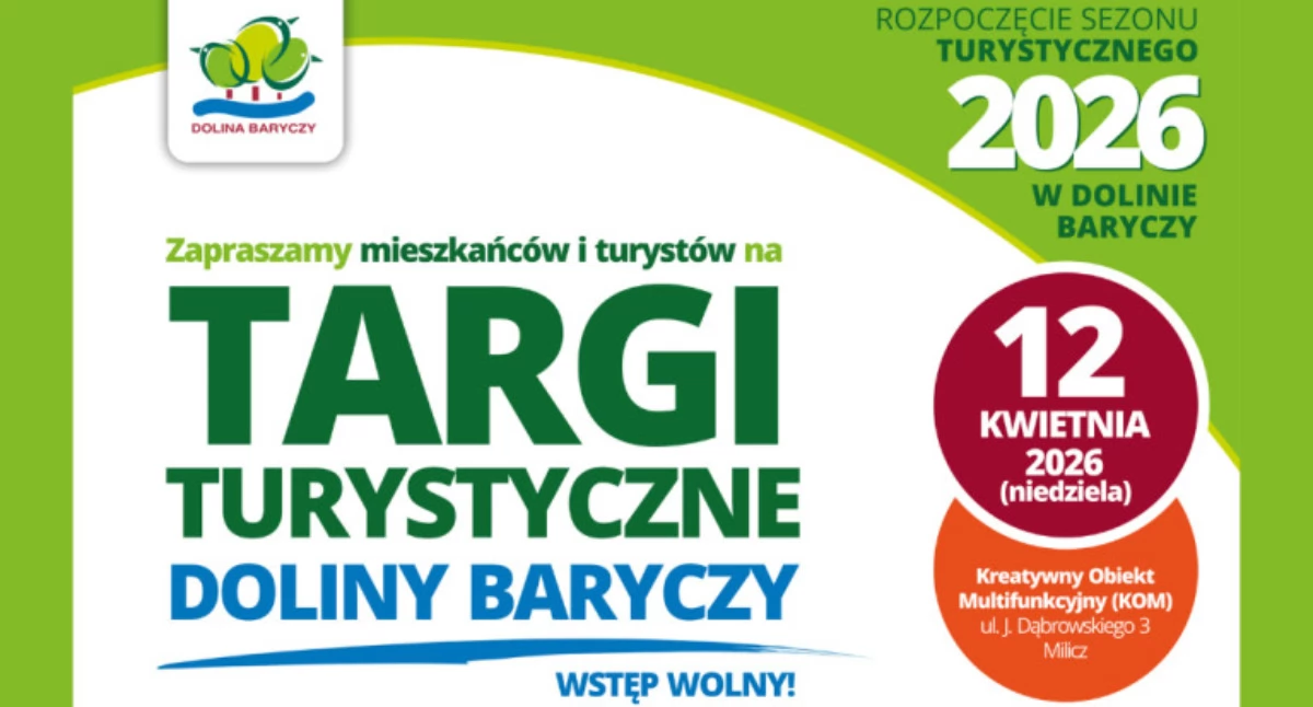 IMPREZY i FESTYNY, Targi turystyczne otworzą sezon Dolinie Baryczy - zdjęcie, fotografia