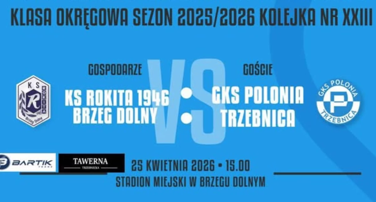 PIŁKA NOŻNA, Polonia prowadziła punkty zostały Brzegu Dolnym - zdjęcie, fotografia