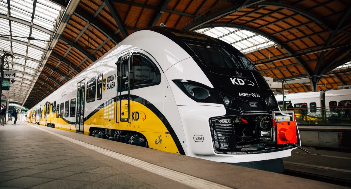 Fot. Koleje Dolnośląskie dysponują jedną z najnowocześniejszych flot w Polsce