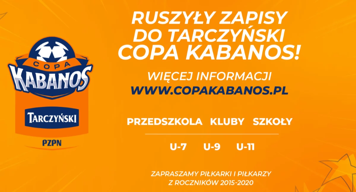 PIŁKA NOŻNA, Dziecięcy futbol nowej odsłonie Startuje Tarczyński Kabanos - zdjęcie, fotografia