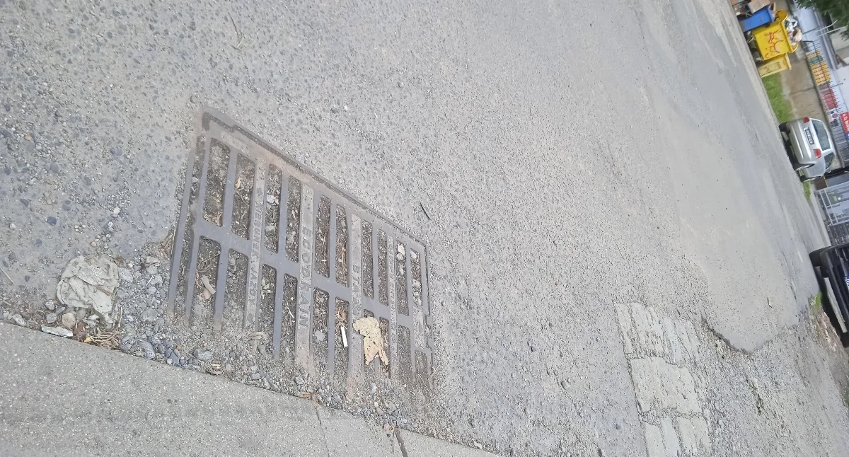 OD CZYTELNIKÓW, Zapchane studzienki ulicy Bochenka - zdjęcie, fotografia