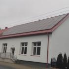 Świetlica w Piotrkowiczkach po pracach termomodernizacyjnych