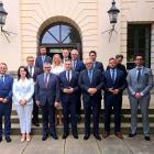 Wśród dolnośląskiej delegacji znaleźli się przedstawiciele zarządu województwa,...