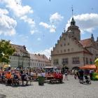 Na Mieszkańców, biegaczy i gości na prusickim Rynku czekało wiele atrakcji