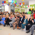 Zaproszeni goście wraz z organizatorami wydarzenia